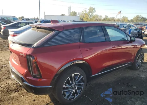 2025 Cadillac Optiq Sport z USA, uszkodzony, nr VIN 3GYK3GMR8SS138246